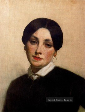 Porträt de mademoiselle florentin figur Maler Thomas Couture Ölgemälde